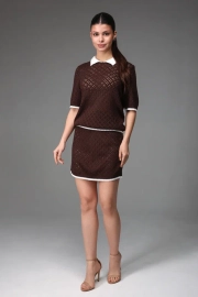 Джемпер №234 (Шоколад)