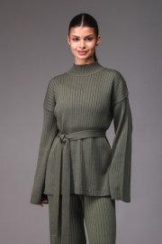 Джемпер №242 (Мох)