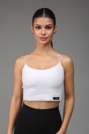 Топ с пич эффектом №5-1 (Белый)